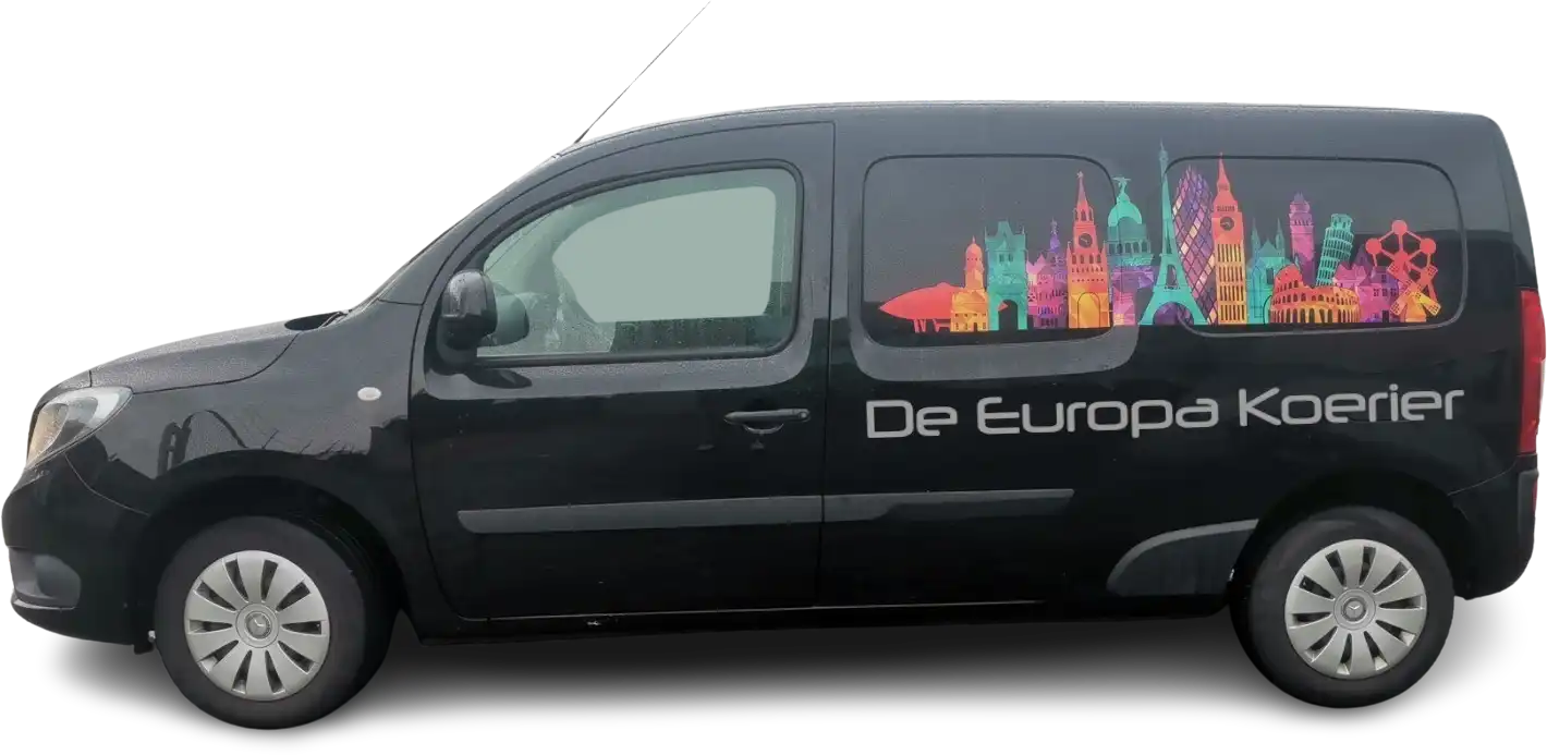 Bestelwagen - Spoedkoerier Zwolle naar  België