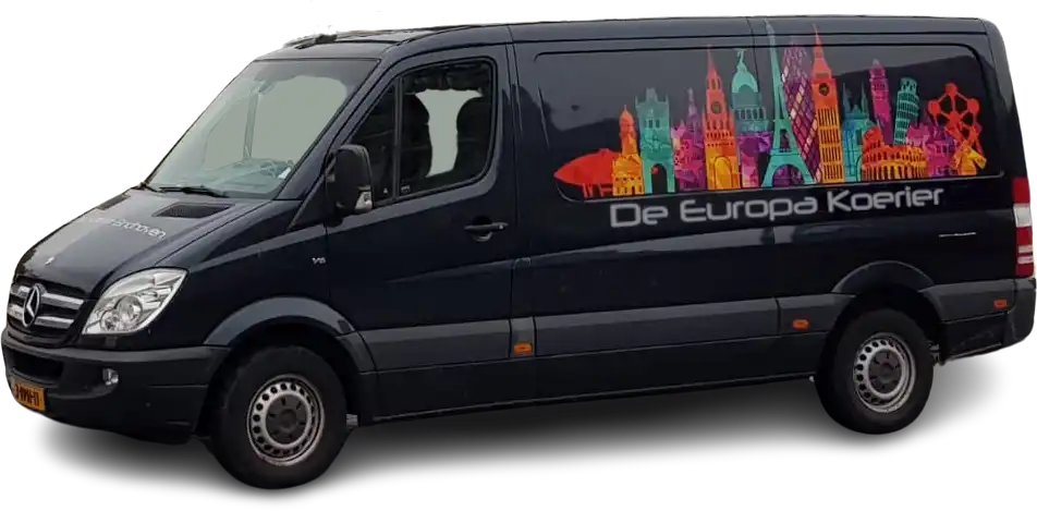 Bestelbus - Koerier van Borne naar Profondeville